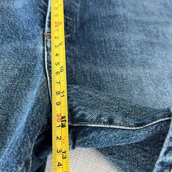 Agolde Dame Short High Rise Baggy Cuff NWT - Picture 5 of 8